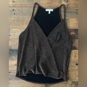 Anthropologie Elegant Sparkling Sleeveless Top